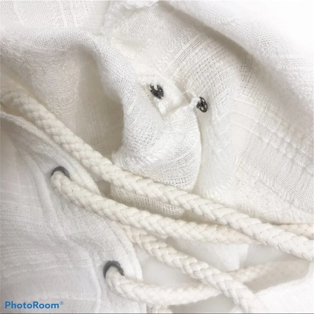 Splendid Sandbar stripe lace up dress - Picture 10 of 15
